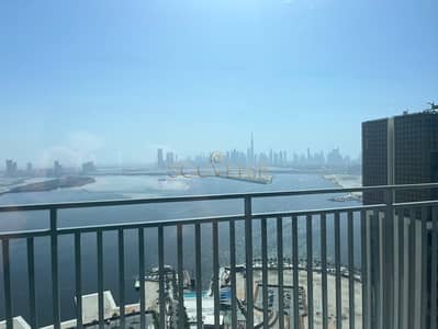3 Bedroom Apartment for Rent in Dubai Creek Harbour, Dubai - Vacant | High floor with stunning views