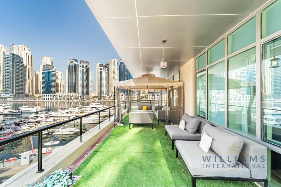FULL MARINA VIEW | LUXURY UPGRADES | TERRACE