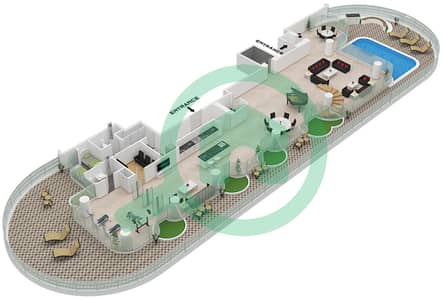 指环宫 - 5 卧室公寓类型C-SKY PALACES戶型图