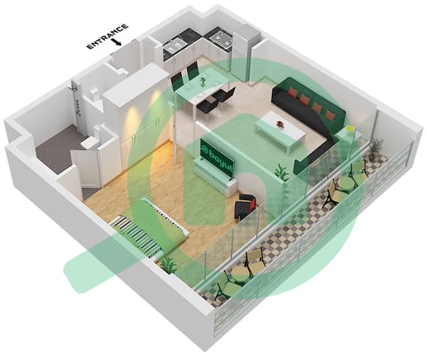 Type B2 Floor 2-4,6