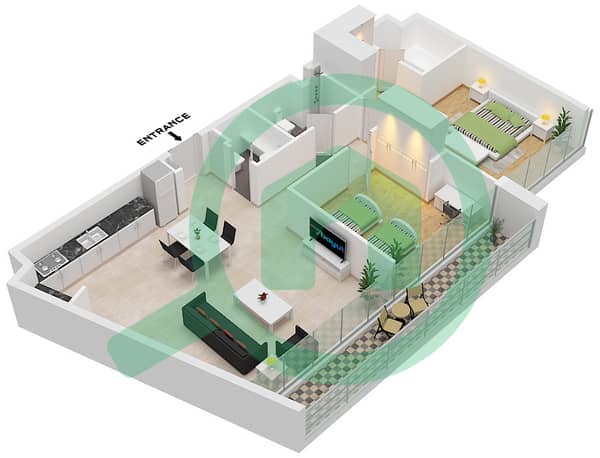 Type F2 Floor 2-4,6 Type F2 Floor 2-4,6