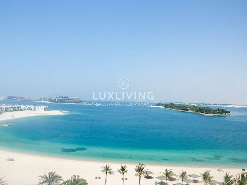 位于朱美拉棕榈岛，海滨公寓，阿尔达斯公寓 2 卧室的公寓 250000 AED - 9626339