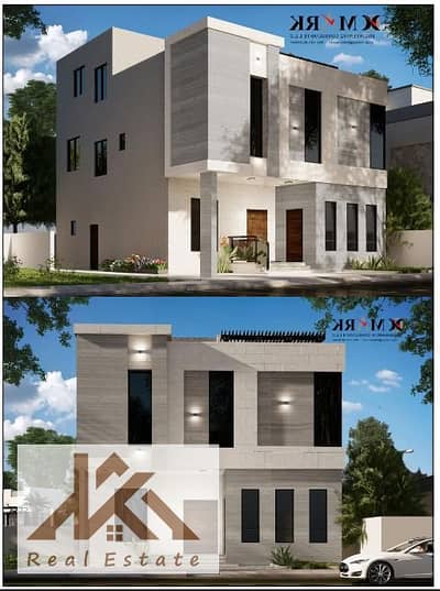 A BRAND NEW LUXURIOUS VILLA  FIVE MASTER BEDROOMS FOR RENT IN AL AMERAH AJMAN. THE YEARLY RENT IS 120K.