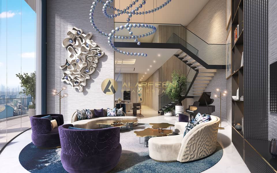 5 Chic Tower-2_Living to Kitchen_20230217. jpg
