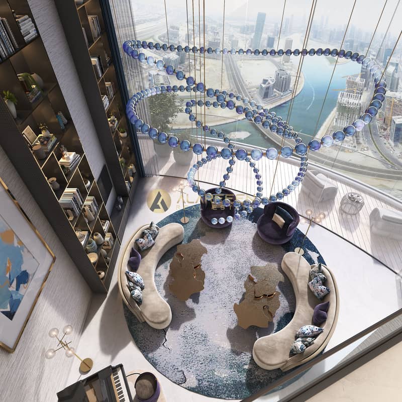6 Chic Tower-2_Living Top-View_20230217. jpg