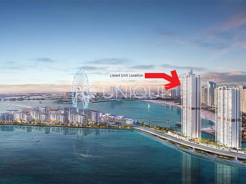 位于蓝水湾岛，蓝水湾，1号楼 4 卧室的公寓 18215000 AED - 9635929