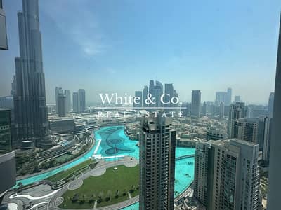 2 Bedroom Apartment for Rent in Downtown Dubai, Dubai - Burj Khalifa View | Chiller Free | Vacant