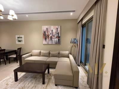 FULLY FURNISHED | PARTIAL BURJ VIEW | 2 BALCONIES