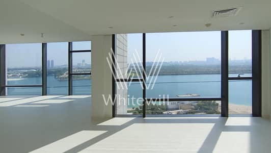 2 Bedroom Apartment for Rent in Al Reem Island, Abu Dhabi - 4 Payments | Full Sea View | High Floor | Balcony