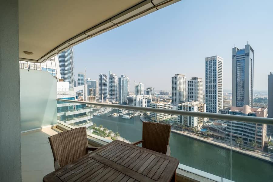 位于迪拜码头，多拉海湾 1 卧室的公寓 99000 AED - 9643089