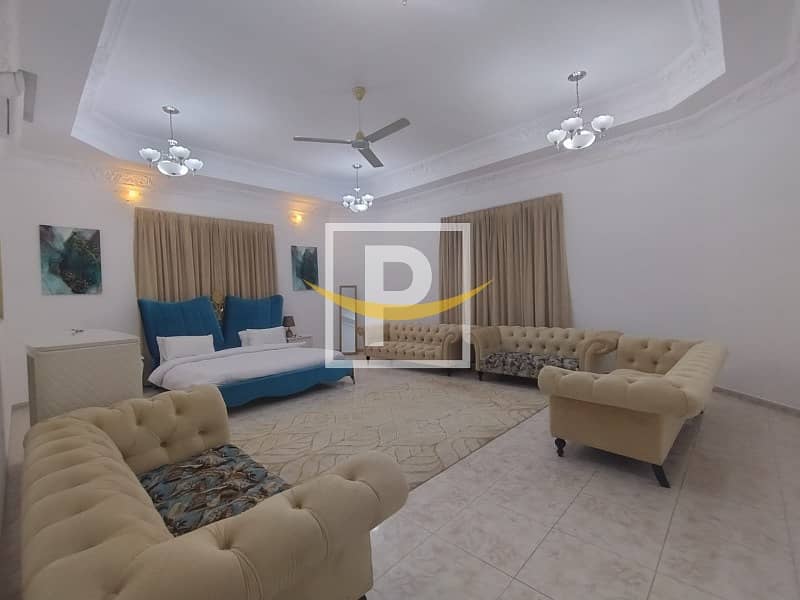 Furnished| Elegant 8BR Villa| Fully Furnished