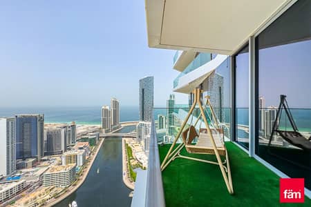 3 Bedroom Flat for Rent in Dubai Marina, Dubai - LUXURY | SEA VIEW | FURNISHED | HIGH FLOOR | 3 BED