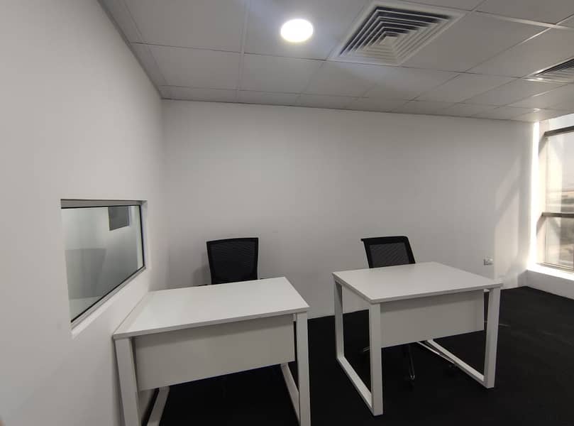Brand New Fully Furnished Offices with Ejari for Rent Brand New Fully Furnished Offices with Ejari for Rent
