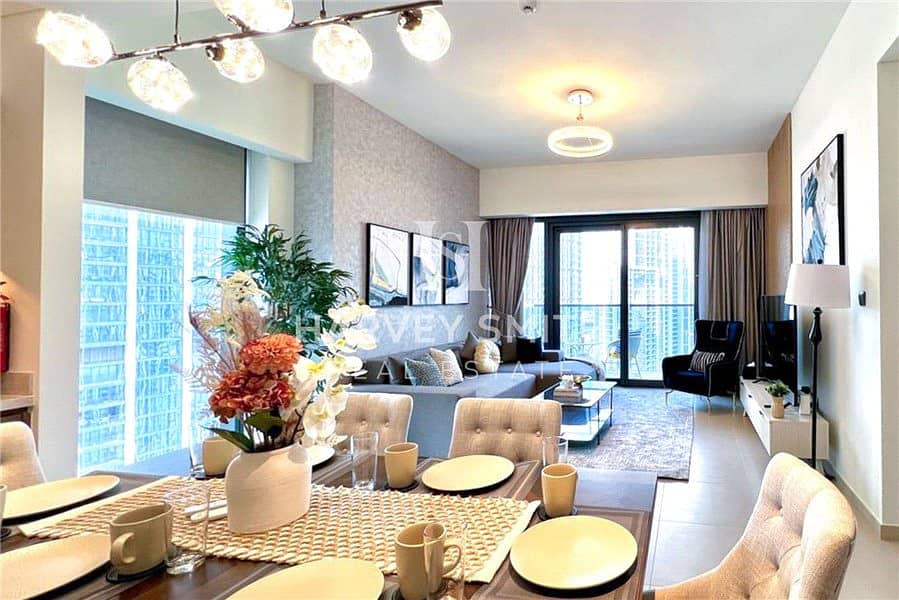 Fully Furnished | Multiple Chqs | High Floor