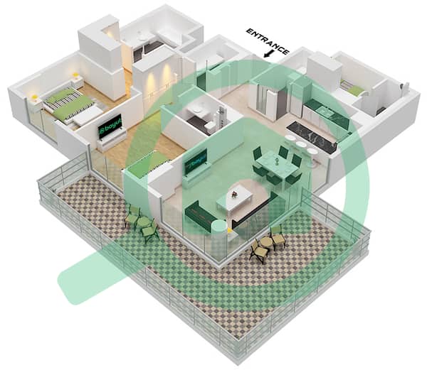 Type A.2 Unit 10 Floor 2-7