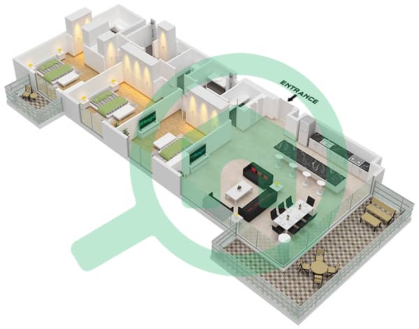 Type A.2 Unit 19 Floor 2-7