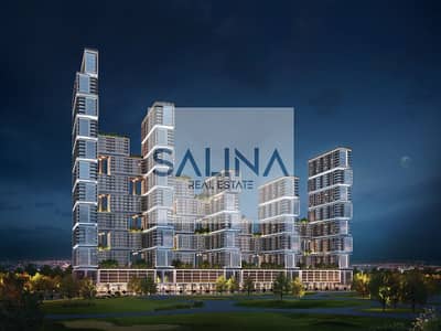 2 Bedroom Apartment for Sale in Ras Al Khor, Dubai - Sobha One - Evening Shot. jpg