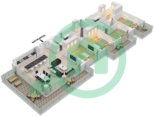 Type B.2 Unit 16 Floor 9-10