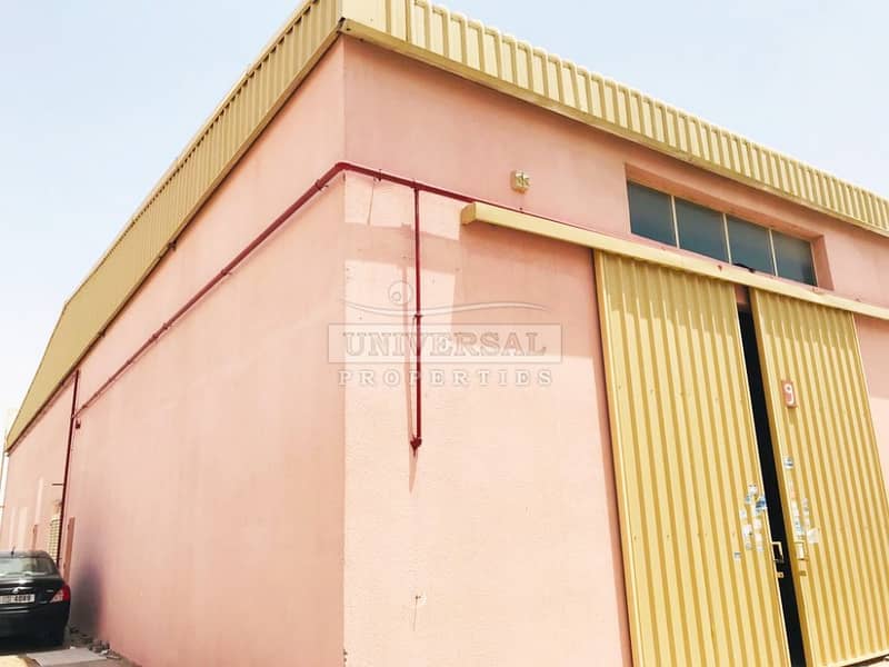 Brand New 2000 Sqft Warehouse For Rent in Ajman Al Jurf Area With 3 Phase Electricity