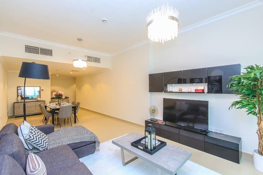 Commission Free Sea View 2 Bedroom for Rent in Pearl Towers Ajman