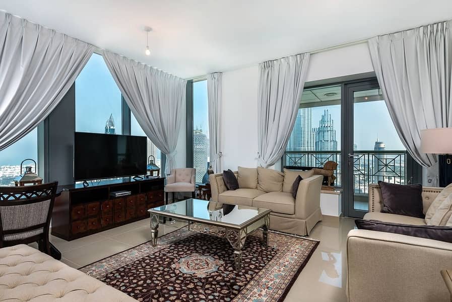 Downtown View of a 1BR Unit | 29BLVD T1