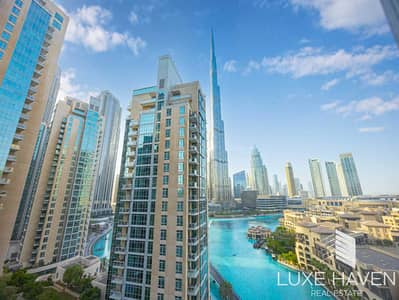 Full Burj View | Elite Location | Bright and Spacious