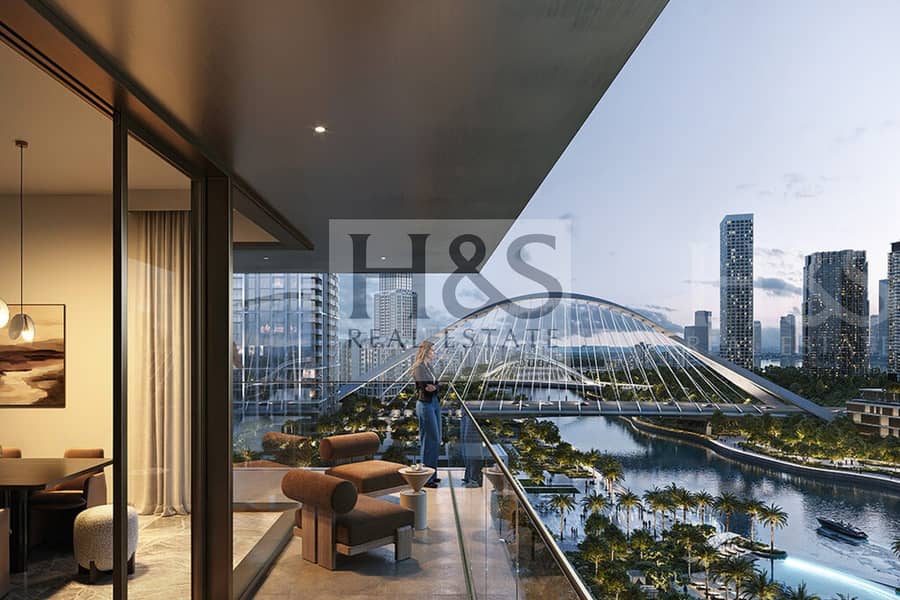 位于迪拜溪港，Palace Residences Creek Blue 1 卧室的公寓 1875888 AED - 9665640