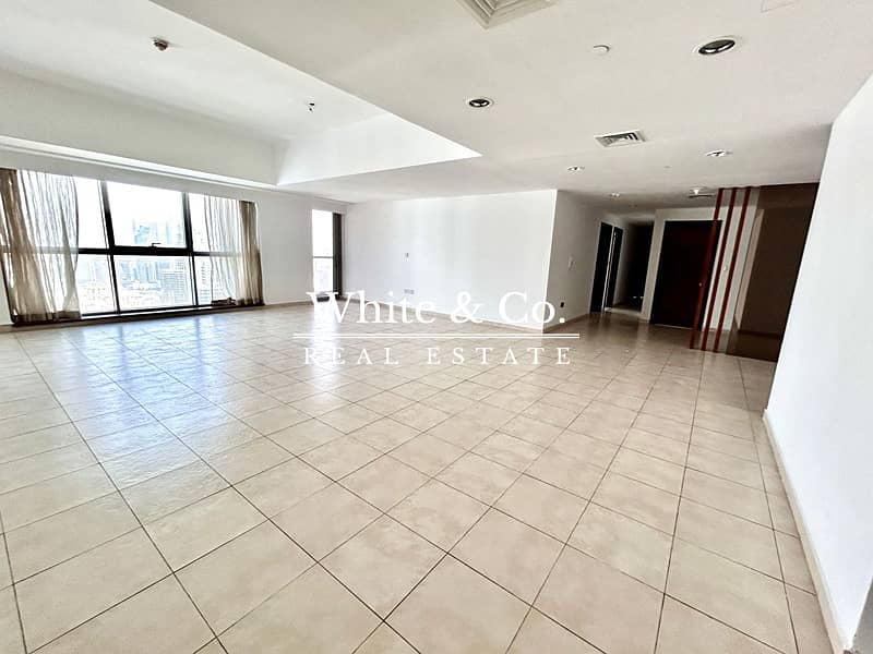 Three bedrooms plus Maids  | Spacious Apartment | High Floor