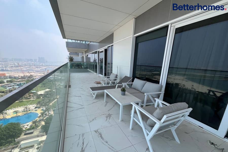 位于朱美拉海滩住宅（JBR），JBR壹号公寓大厦 3 卧室的公寓 730000 AED - 9666576