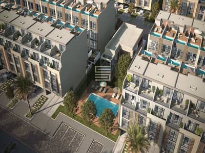 4 Bedroom Townhouse for Sale in Khalifa City, Abu Dhabi - Cam12-CLUBHOUSE DRONE. jpg