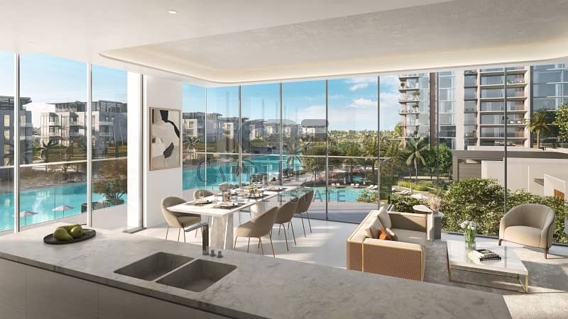 Lagoon view-beach access-Burj khalifa 10mins Lagoon view-beach access-Burj khalifa 10mins