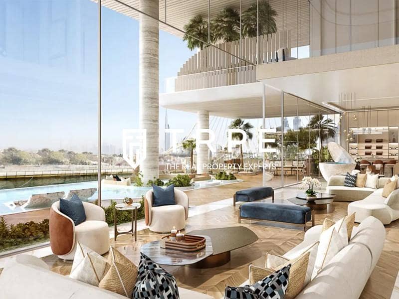 位于阿尔瓦斯尔，Casa Canal 6 卧室的顶楼公寓 75000000 AED - 9673908