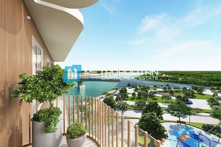 Studio for Sale in Yas Island, Abu Dhabi - Canal And Court View|Studio With Balcony|Low Floor