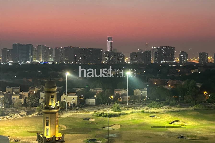 Stunning Golf Views | Fully Furnished | High Floor