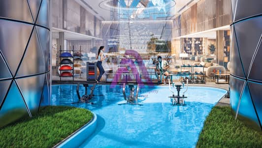 朱美拉湖塔 (JLT)， 迪拜 1 卧室公寓待售 - aquatic-gym. jpg