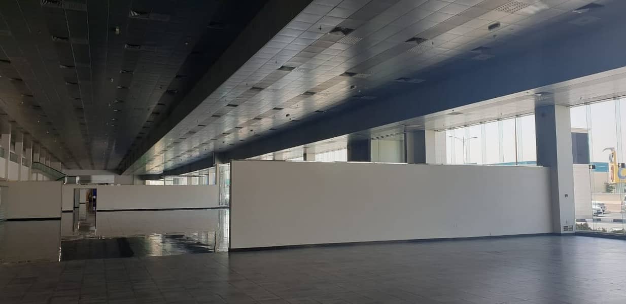 3 70000 Sq Ft Fully Fitted Showroom Space available in Al Wahada Street Sharjah (K)