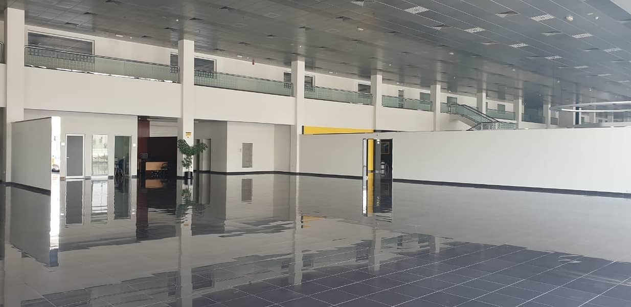 4 70000 Sq Ft Fully Fitted Showroom Space available in Al Wahada Street Sharjah (K)