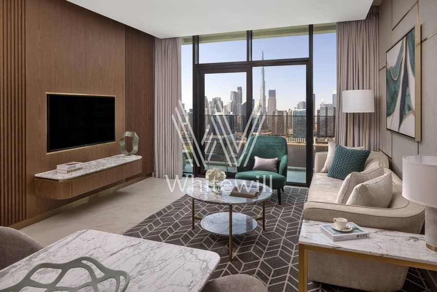 位于商业湾，Intercontinental Residence Suites 2 卧室的公寓 285000 AED - 9692828