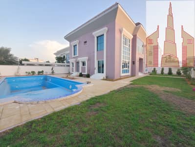 Full renovated modern like new villa 2 hall 5 bedroom All master room swimming pool maid room just 2.8m