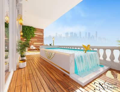 شقة 3 غرف نوم للبيع في مجمع دبي للعلوم، دبي - Designer Private Pool . jpg