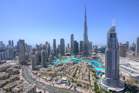 3 Bedroom Apartment for Rent in Downtown Dubai, Dubai - Full Burj Khalifa| Fountain View| Brand new