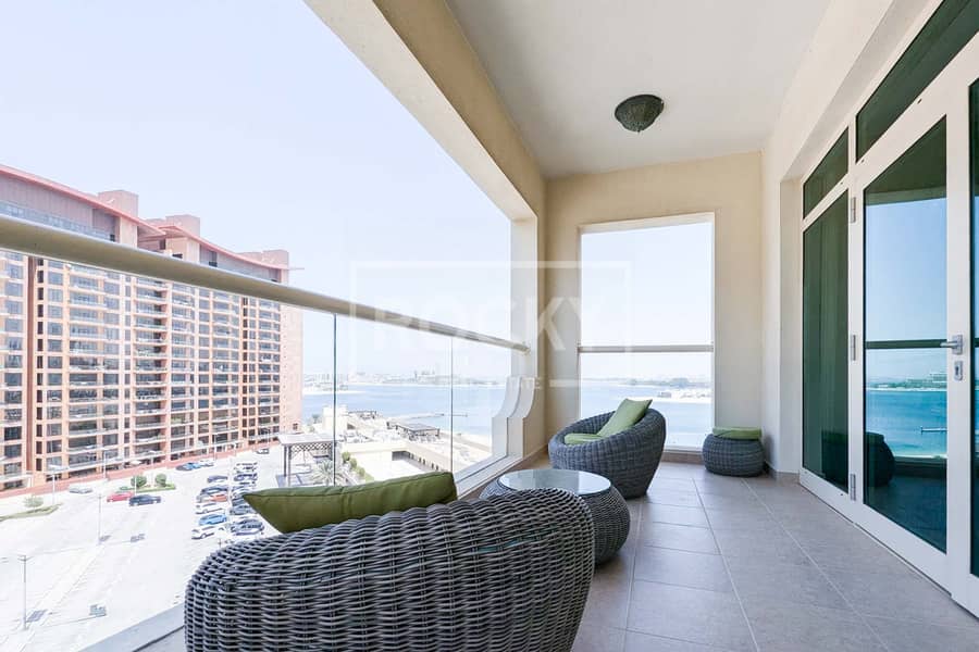 Furnished 2BR | Partial Sea View