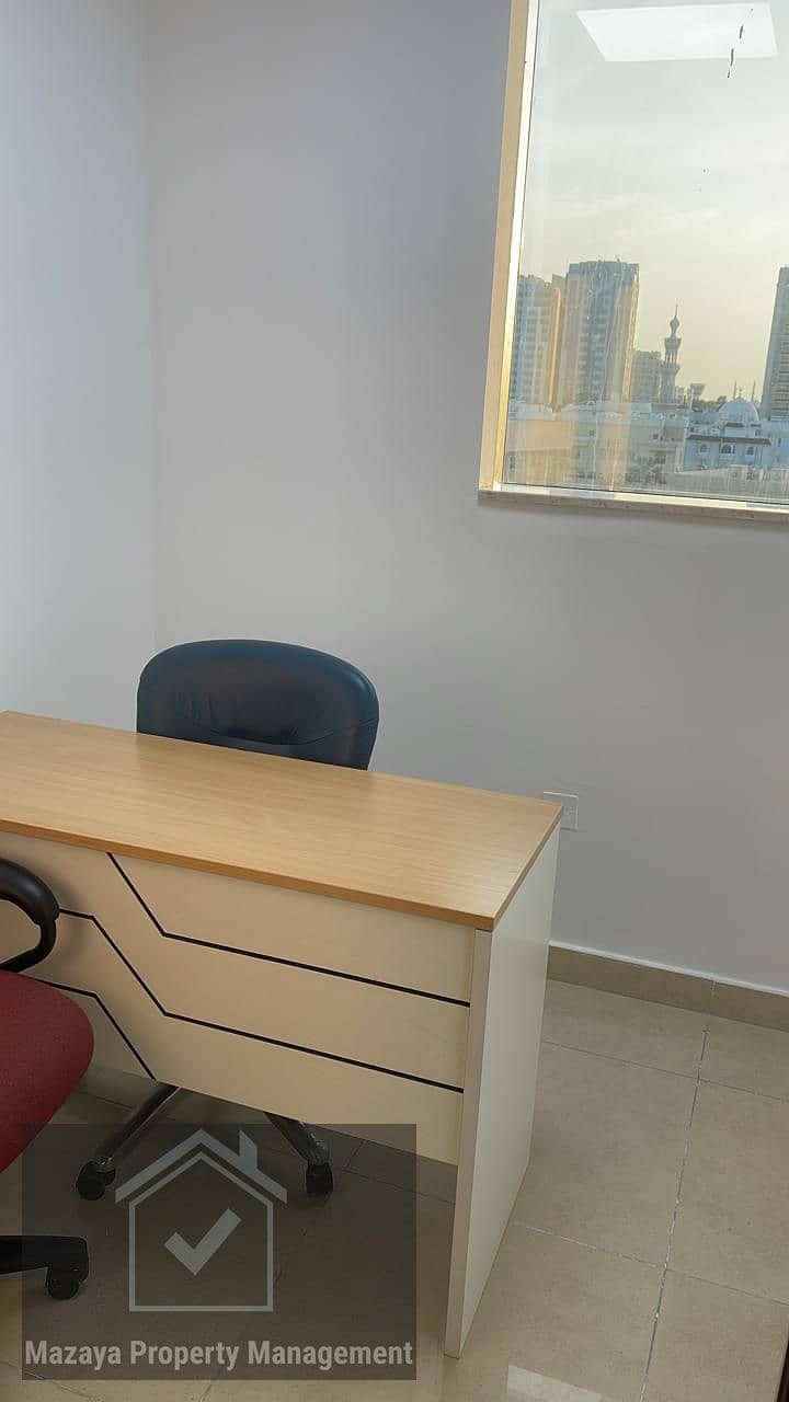 Notarized commercial offices in different areas of Abu Dhabi with all