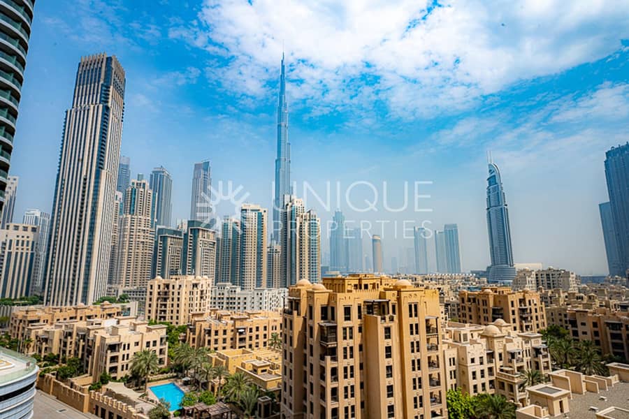 Burj Khalifa View | Fully Furnished | Vacant