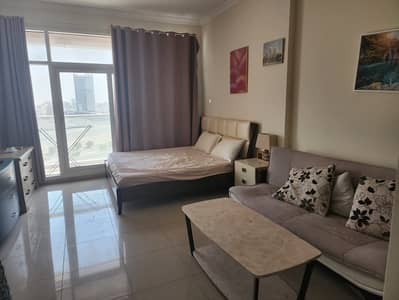Spacious Studio| Fully Furnished | Balcony |   Siraj Tower | Arjan | For Rent