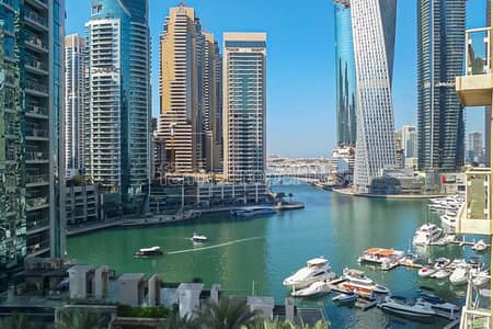 1 Bedroom Flat for Rent in Dubai Marina, Dubai - Marina View | Vacant | Chiller Free