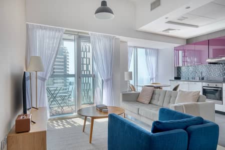 1 Bedroom Apartment for Rent in Dubai Marina, Dubai - Marina View | Furnished | Flexible Terms
