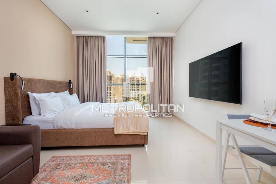 位于朱美拉棕榈岛，棕榈岛七号豪华公寓 的公寓 1560000 AED - 9715706