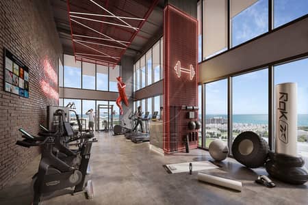 فلیٹ 1 غرفة نوم للبيع في جزيرة السعديات، أبوظبي - UA_AldarManaratResidences03_CGI15_GymSpace_03_10K. jpg