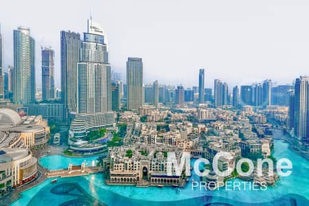 2 Bedroom Apartment for Sale in Downtown Dubai, Dubai - Vacant Now | Full Fountain Views | Single Lift